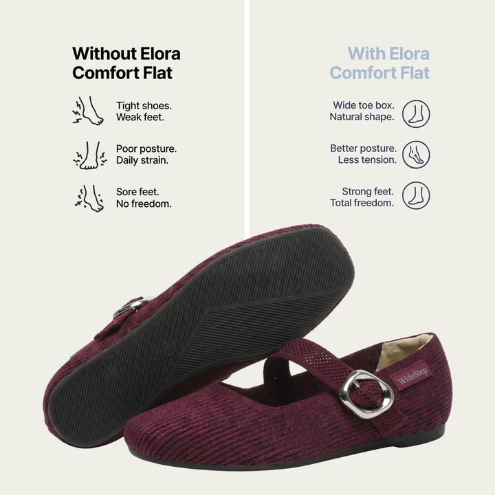 Elora - WideStep Comfort Ballerina