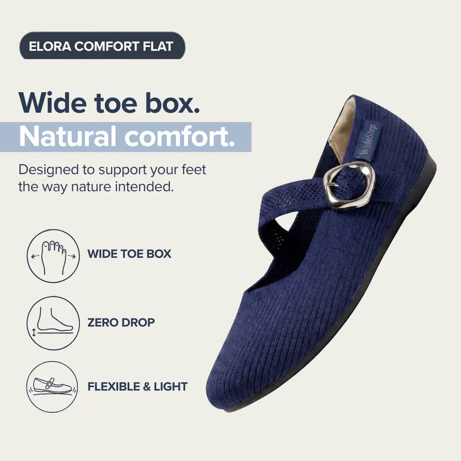 Elora - WideStep Comfort Ballerina