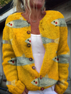 Anouk™ | Vintage Gebreide Cardigan Trui
