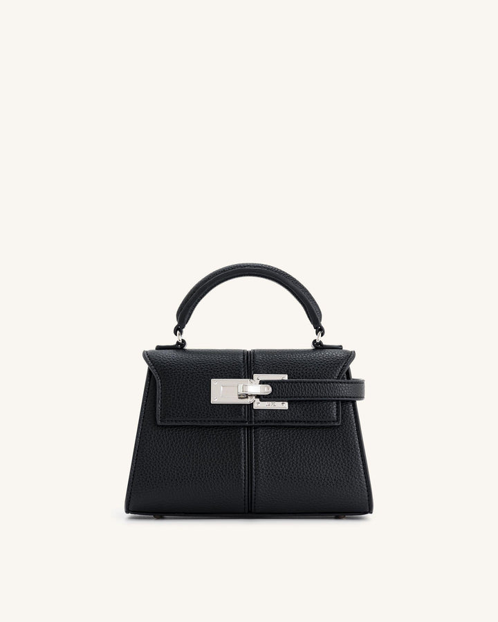Elise Top Handle Bag - Zwart