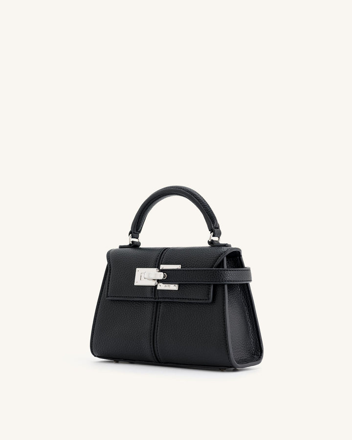 Elise Top Handle Bag - Zwart
