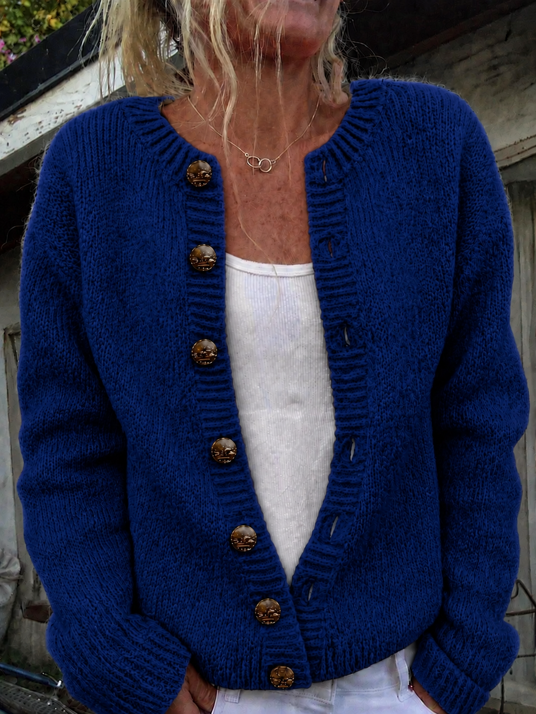 Foxfield™ | Dames Vintage Gebreide Cardigan