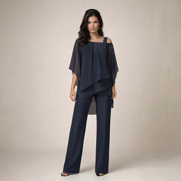 STELLA | Luchtig Gelaagd Ensemble voor Moeiteloze Elegantie en Comfort de Hele Dag