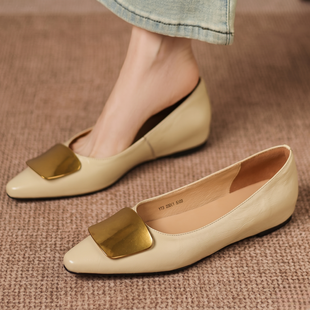 Lorea | Echte Leren Ballerina's