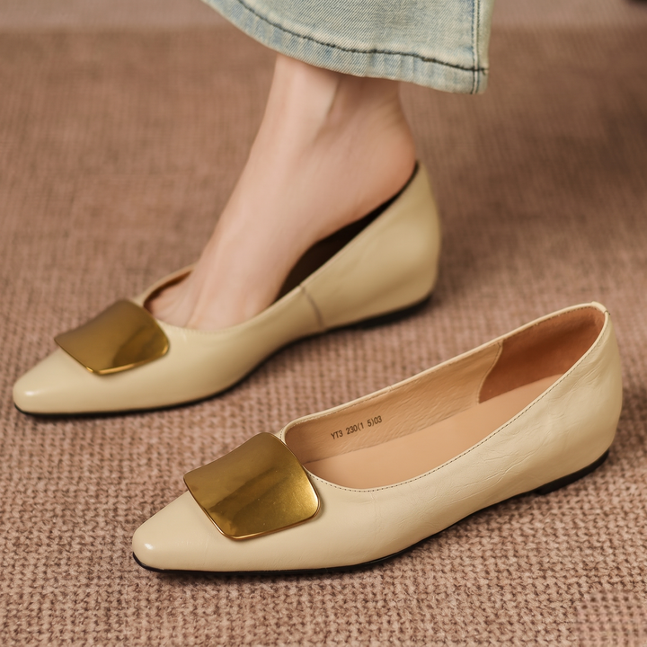 Lorea | Echte Leren Ballerina's