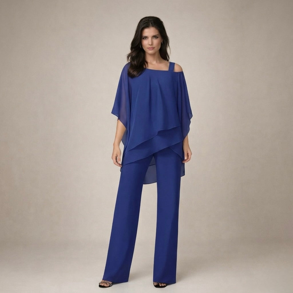STELLA | Luchtig Gelaagd Ensemble voor Moeiteloze Elegantie en Comfort de Hele Dag