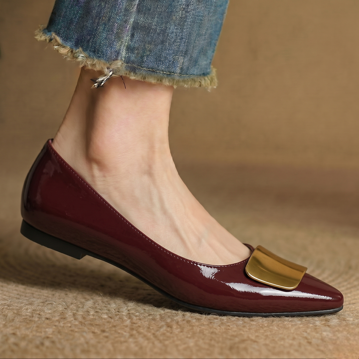 Lorea | Echte Leren Ballerina's