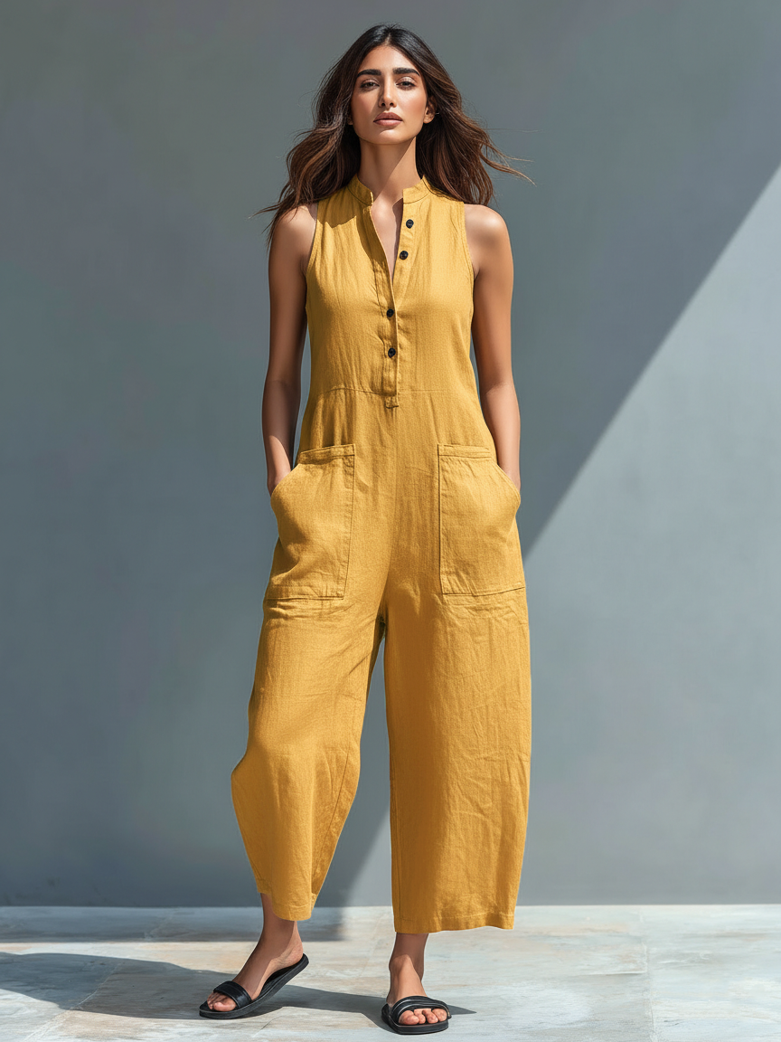 Mouwloze Overall