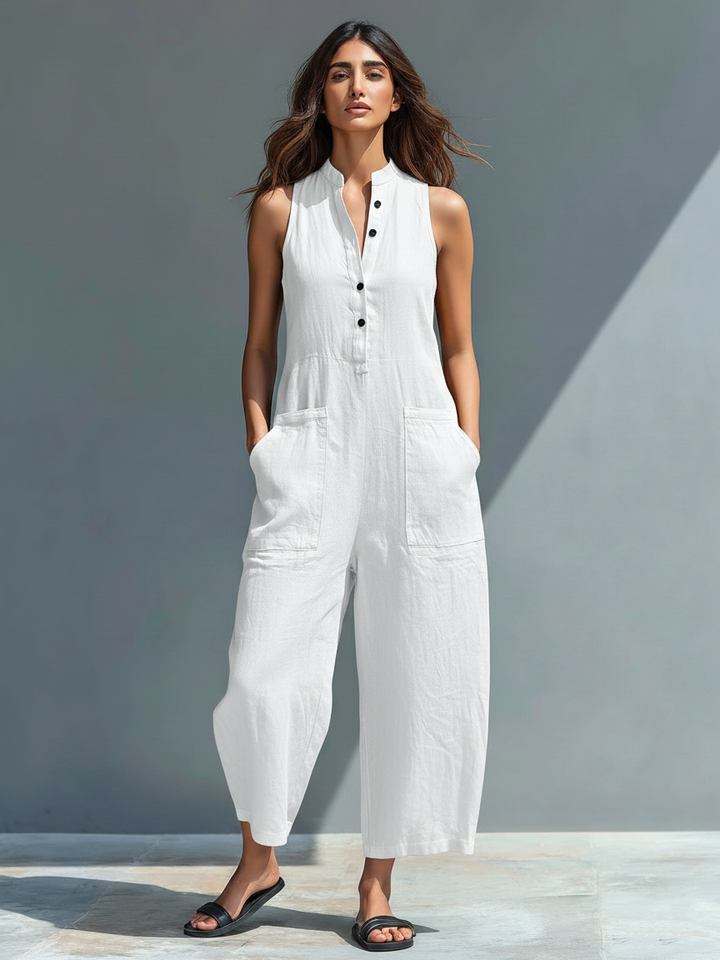 Mouwloze Overall
