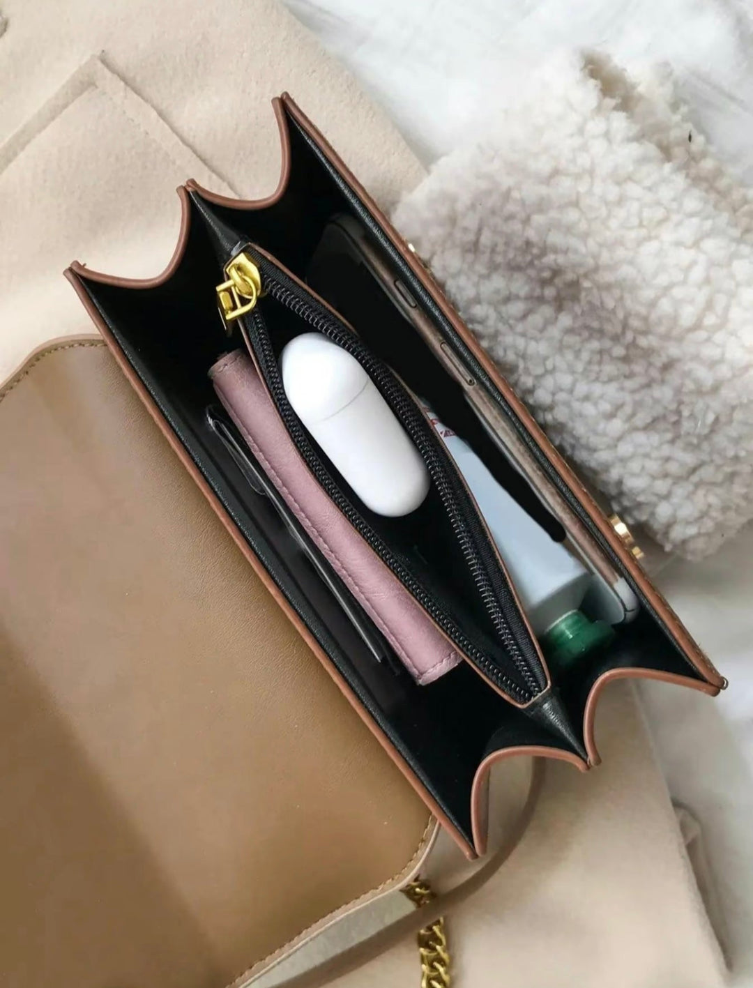 Éloria Paris - Luxe Schoudertas met Ketting