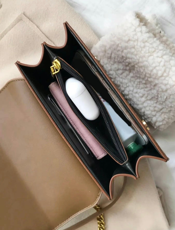 Éloria Paris - Luxe Schoudertas met Ketting