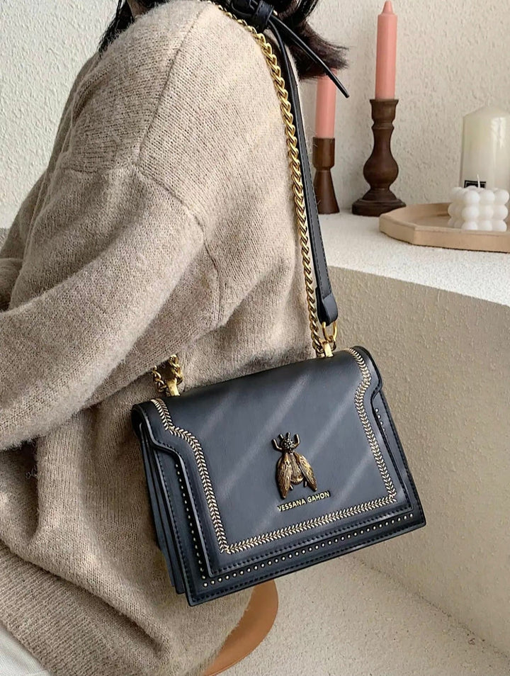 Éloria Paris - Luxe Schoudertas met Ketting