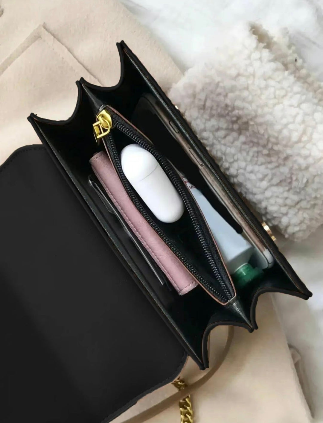 Éloria Paris - Luxe Schoudertas met Ketting