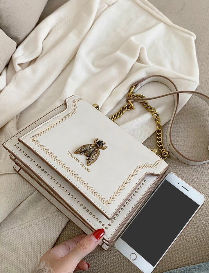 Éloria Paris - Luxe Schoudertas met Ketting