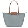 Klassieke Tas - Grote Le Pliage Tote, Staal