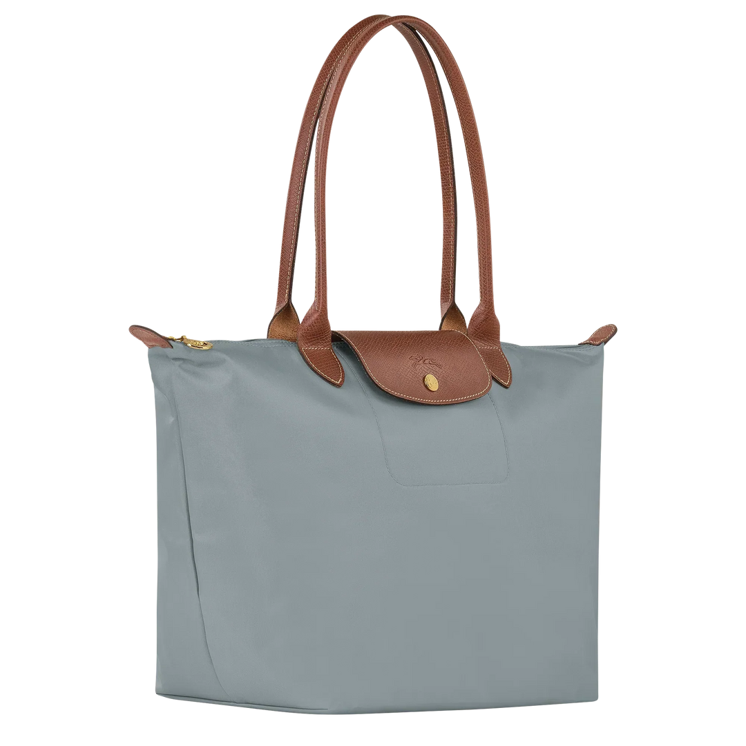 Klassieke Tas - Grote Le Pliage Tote, Staal