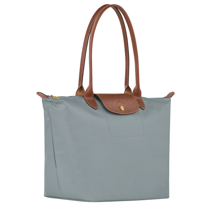 Klassieke Tas - Grote Le Pliage Tote, Staal