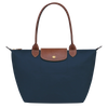 Klassieke Tas - Medium Le Pliage Tote, Marineblauw