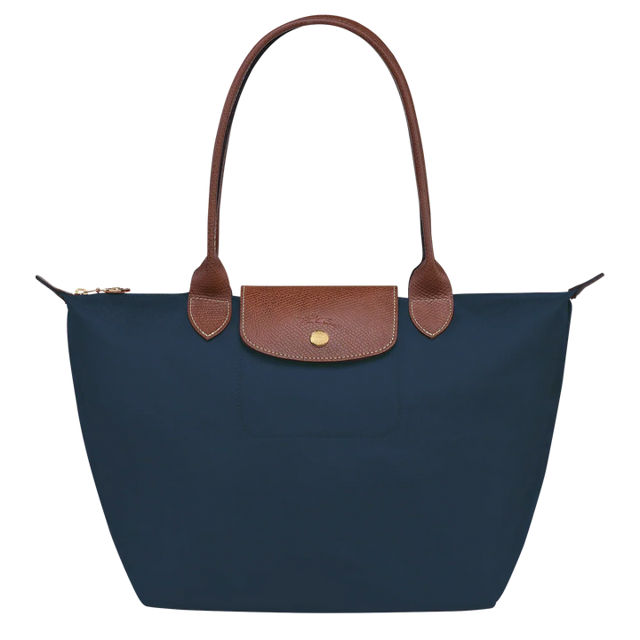 Klassieke Tas - Medium Le Pliage Tote, Marineblauw