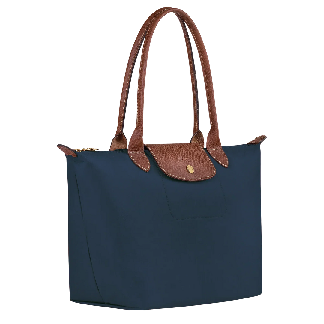 Klassieke Tas - Medium Le Pliage Tote, Marineblauw