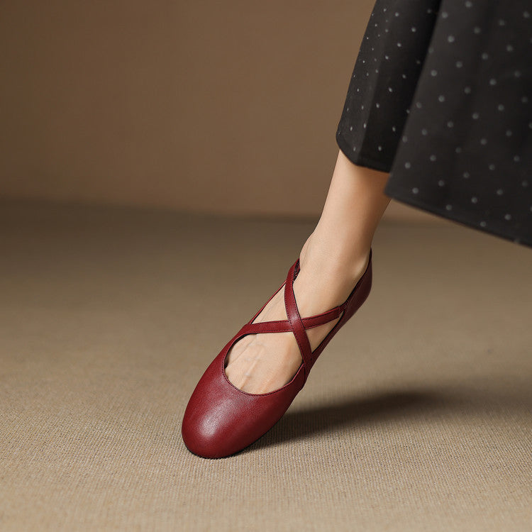 Zeor | Echte Leren Ballerina's