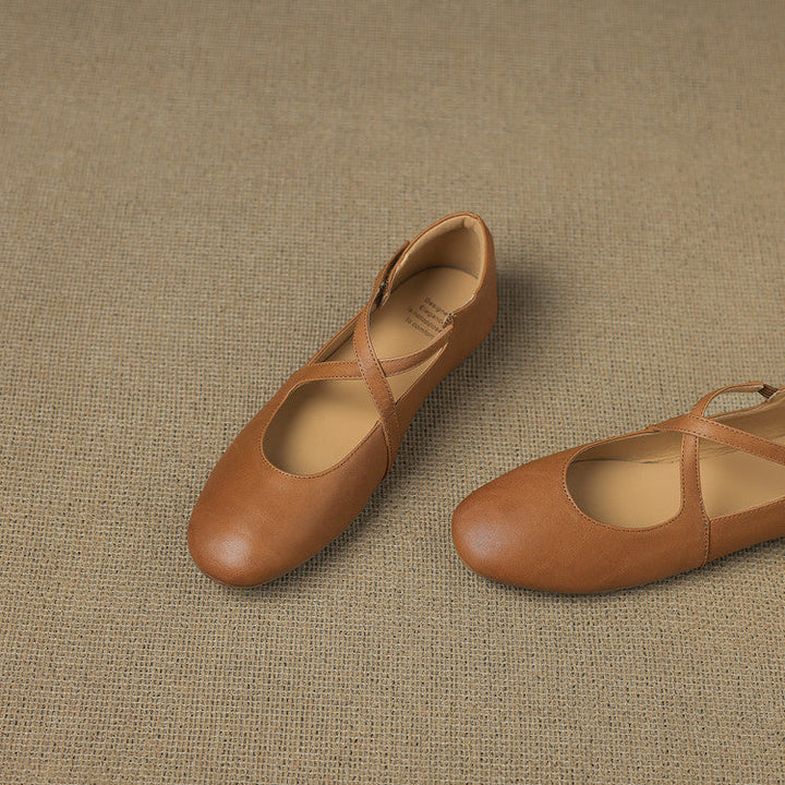 Zeor | Echte Leren Ballerina's