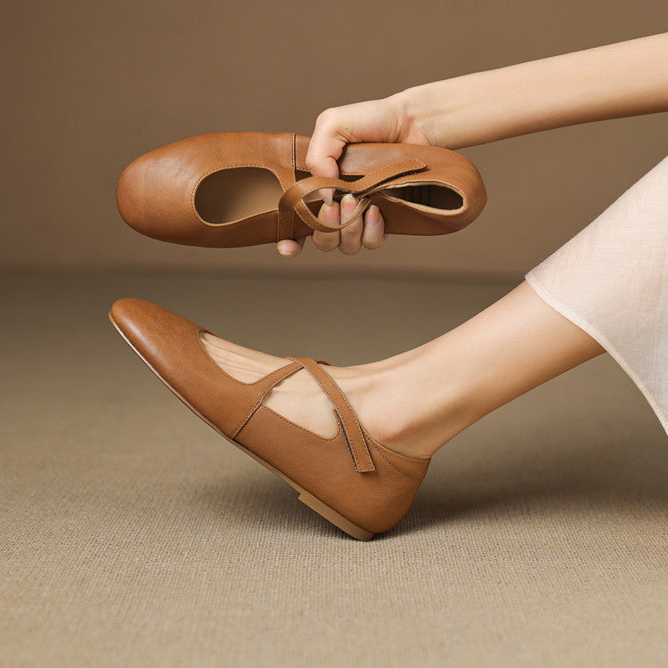 Zeor | Echte Leren Ballerina's