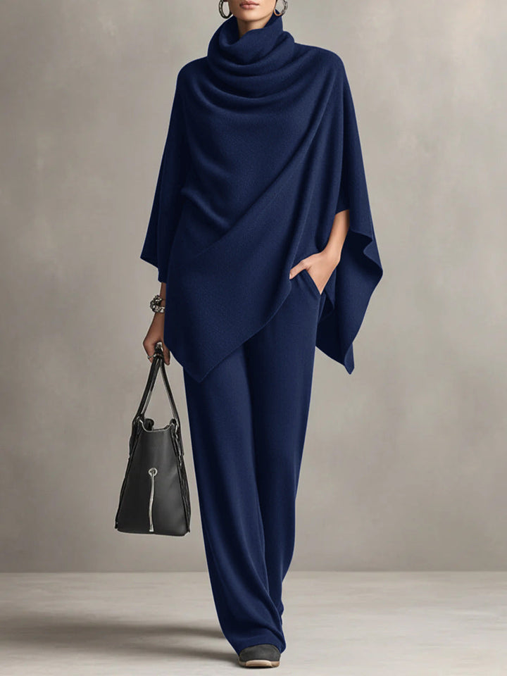 Celeste | Elegante Drapé Twee-Delige Set