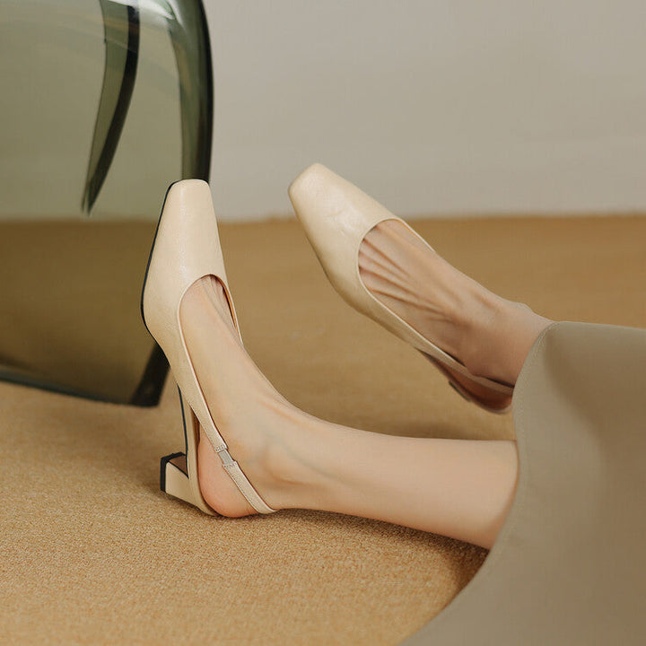 Ersa | Echte Leren Slingbacks