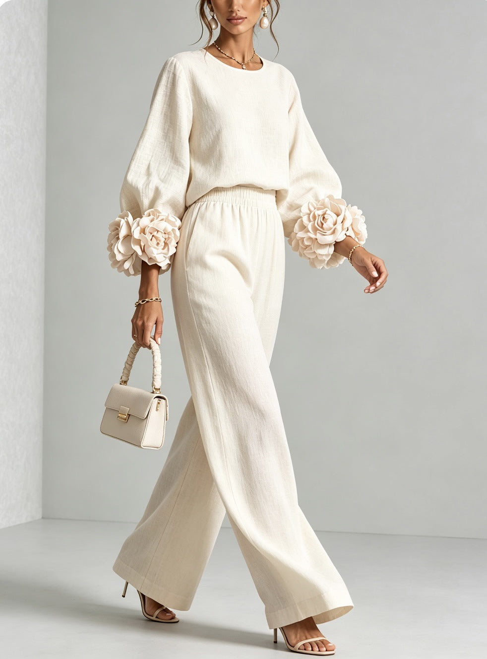 ROSALIE | FLORAAL MANCHET TWEEDELENSET.