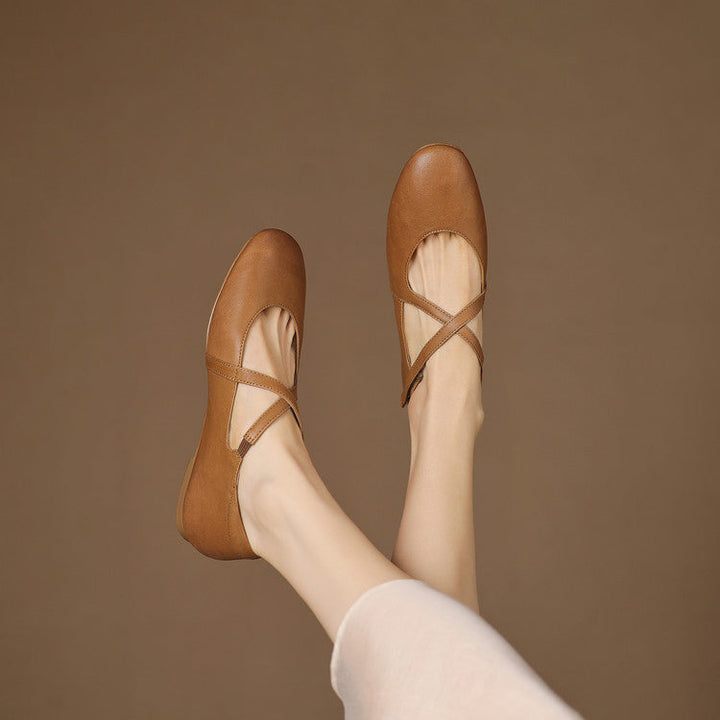 Zeor | Echte Leren Ballerina's