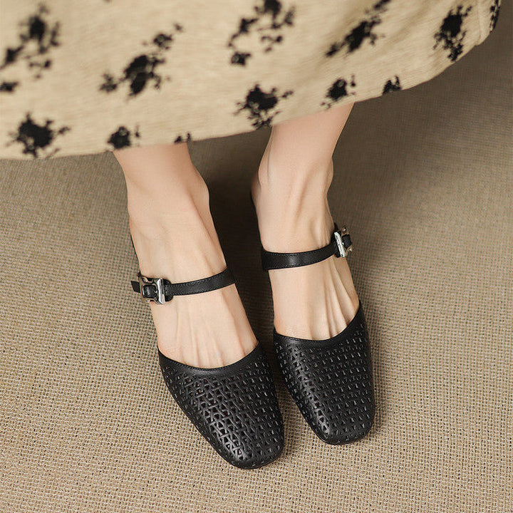 Nilda | Echte Leren Mules