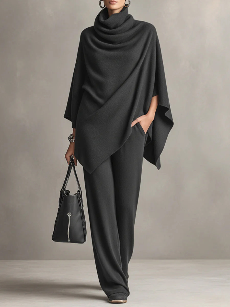 Celeste | Elegante Drapé Twee-Delige Set