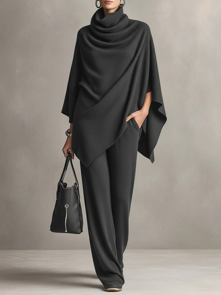 Celeste | Elegante Drapé Twee-Delige Set