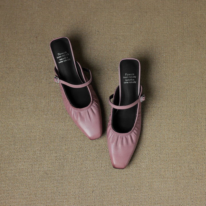 Vanya | Gerimpelde Mary Jane Mule