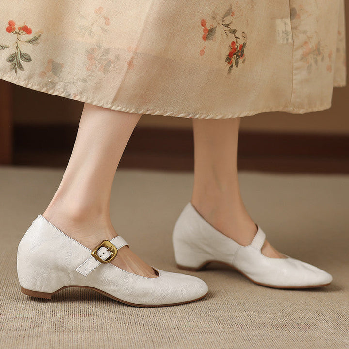 Quira | Ronde-Neus Mary Jane Ballerina
