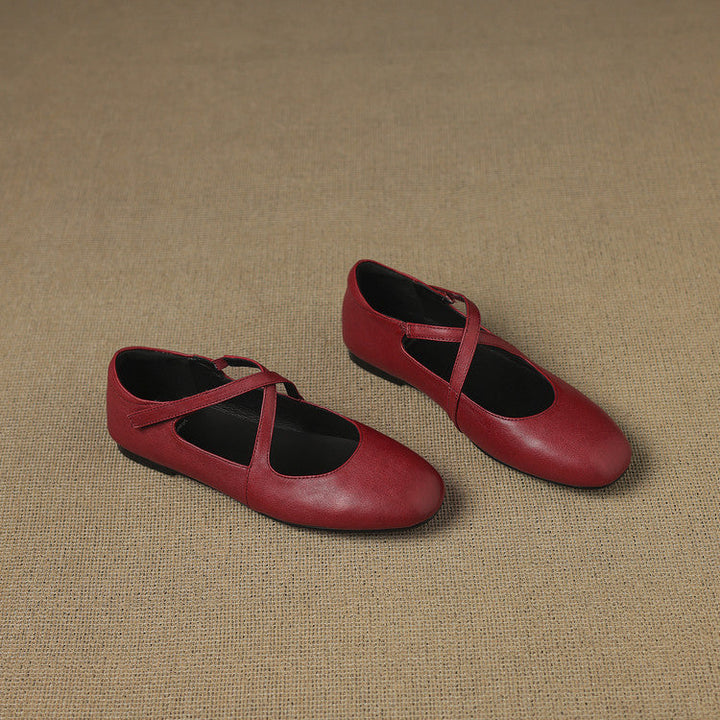Zeor | Echte Leren Ballerina's