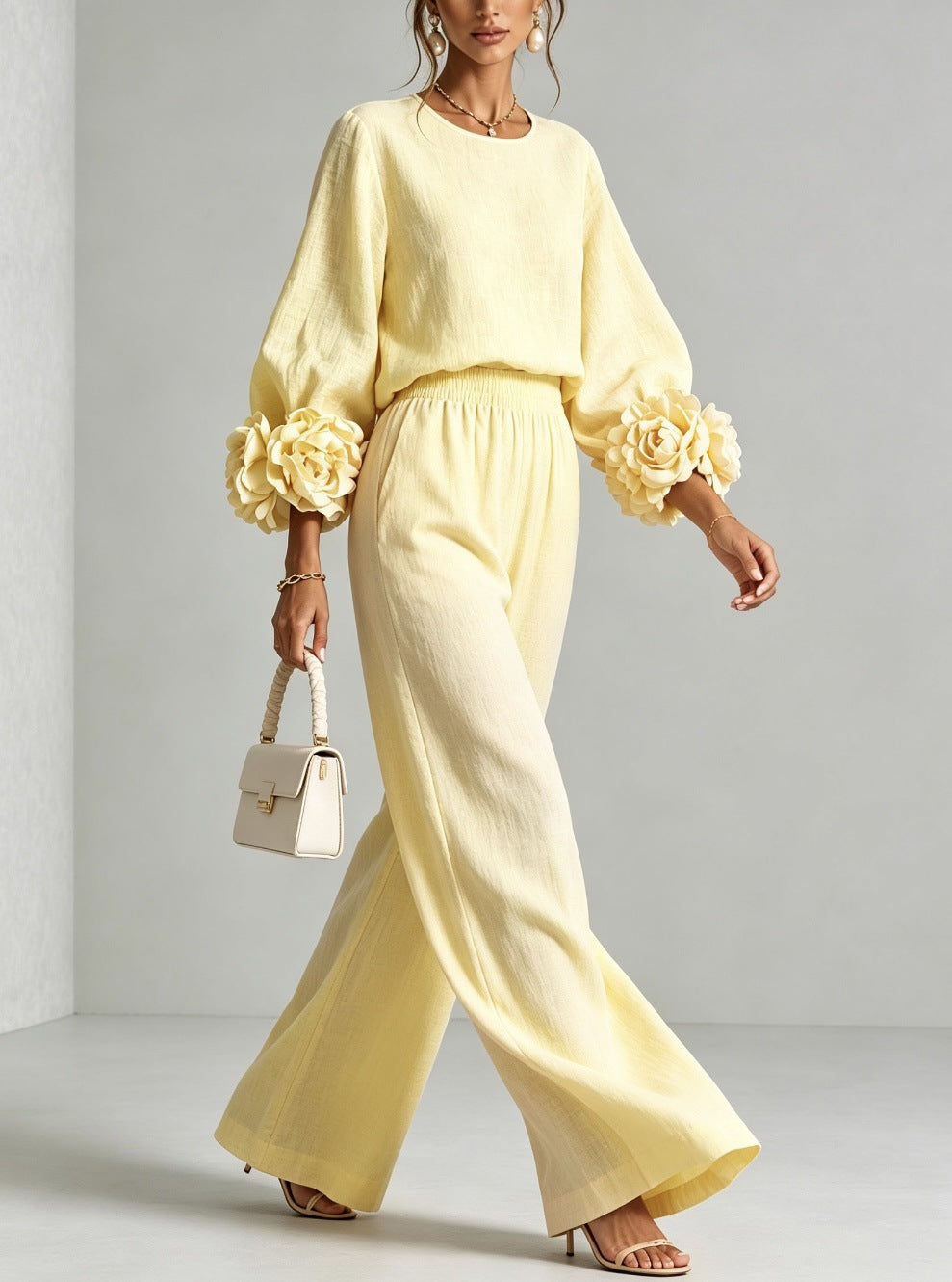 ROSALIE | FLORAAL MANCHET TWEEDELENSET.