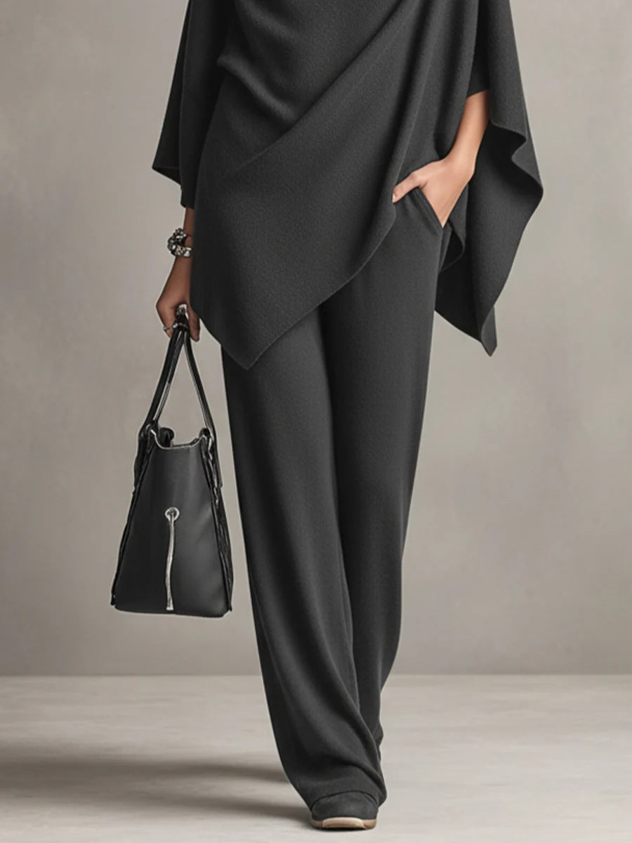 Celeste | Elegante Drapé Twee-Delige Set