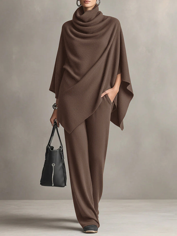 Celeste | Elegante Drapé Twee-Delige Set