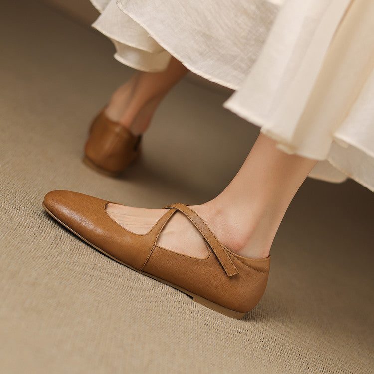 Zeor | Echte Leren Ballerina's