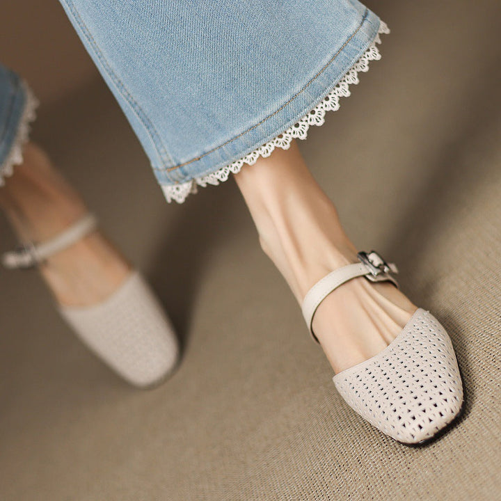 Nilda | Echte Leren Mules