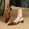 Ersa | Echte Leren Slingbacks