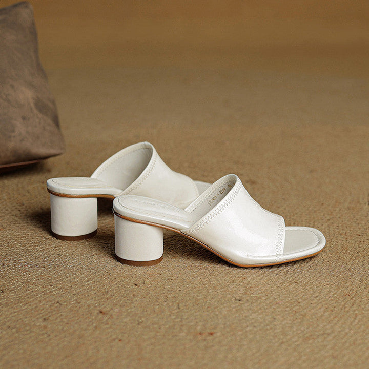 Amira | Echte Leren Mules