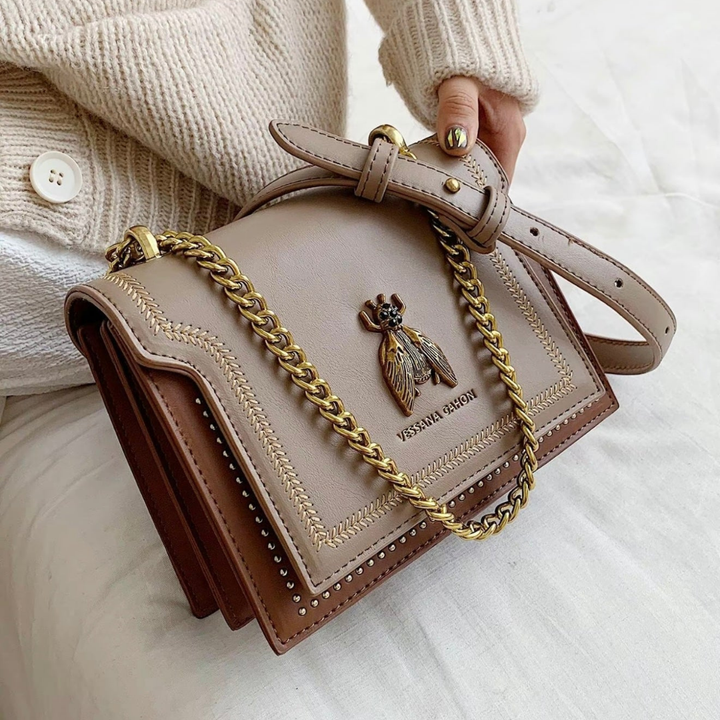 Éloria Paris - Luxe Schoudertas met Ketting