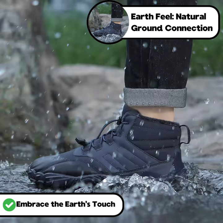 Caspar Flex - Antislip & waterdichte winter barefoot schoen (Unisex)