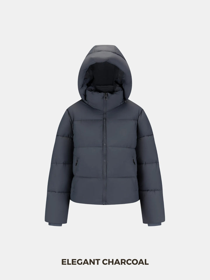 WarmCore™ Classic Short Detachable Hooded Puffer Jacket