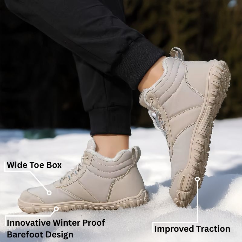 Terra Bound - Antislip en waterdichte winter barefoot schoen (Unisex)
