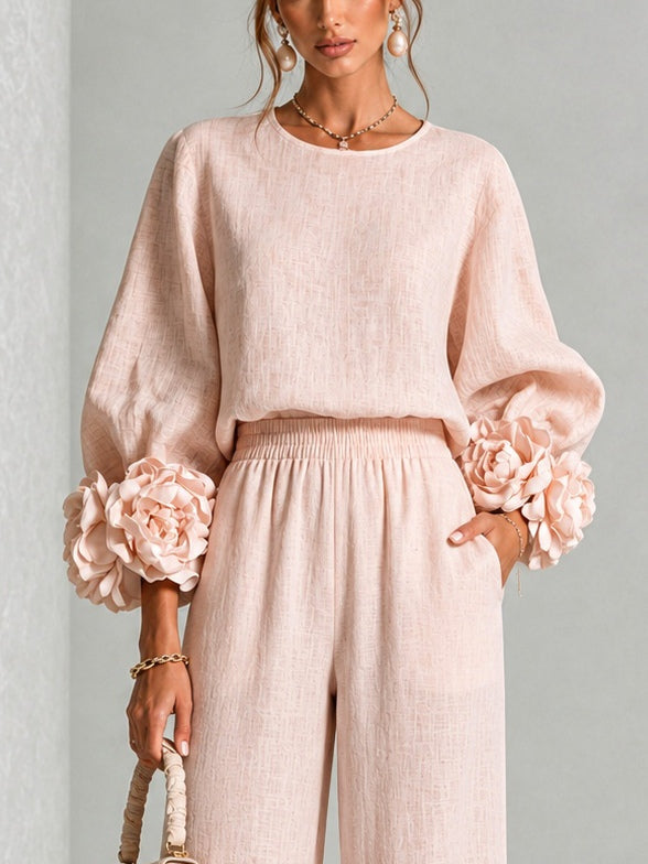 ROSALIE | FLORAAL MANCHET TWEEDELENSET.