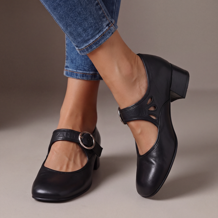 Josephine | Leren Comfort Sandalen